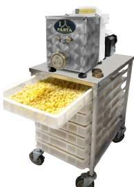 110 Volts Factory and on-location training the only full service pasta machine manufacturer in North America OPTIONAL FEATURES & ACCESSORIES Additional Standard Dies Over 40 pasta shapes to