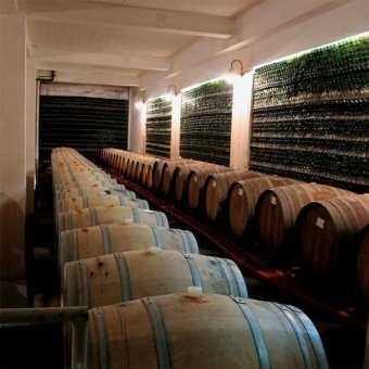 In Santorini winery a wide variety of company s fine white wines is produced.