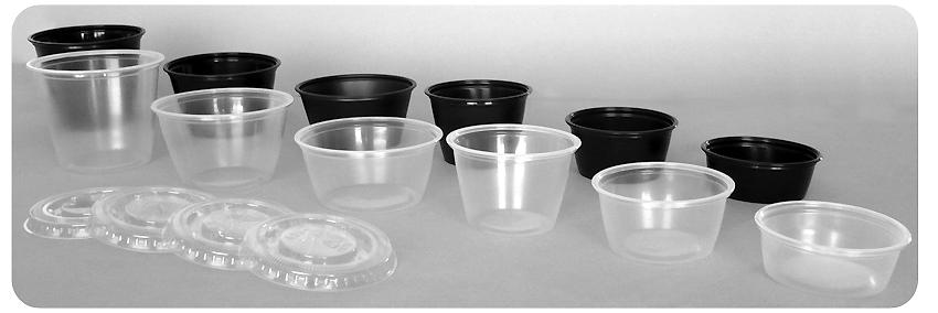 5 oz soufflé cup 2,500 PolyPro BLACK PORTION CUPS ASB150 BLACK PP 1.5 oz soufflé cup 2,500 PolyPro ASB200 BLACK PP 2 oz soufflé cup 2,500 PolyPro ASB250 BLACK PP 2.