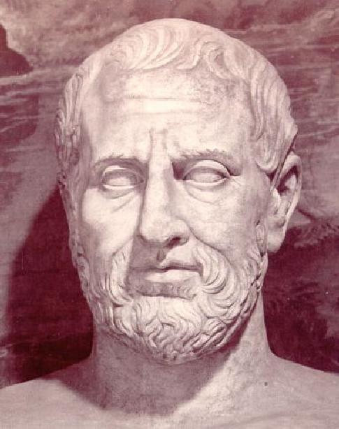 Philosopher and botanist of the ancient greek,