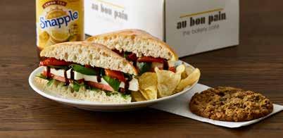 lunch packages ABP BOARDROOM $23.50 per person LUNCH increments of 5 assorted signature sandwiches and wraps with a fresh garden salad and roasted veggie & hummus platter.