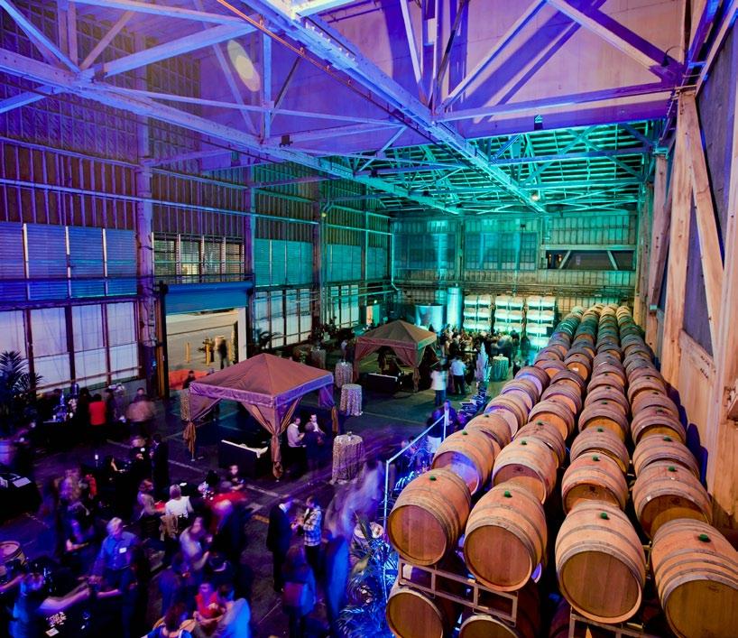 insider locations Hold a gala event at the The Winery San Francisco Situated just 4.3 miles from downtown on Treasure Island, The Winery SF brings the California wine experience to San Francisco.