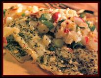 2/1/2014 herbedtilapiawithpineapplerelish Herbed Tilapia with Pineapple Relish Easy Gourmet 6 Ingredients or Less *Points+ Value: 3 Calories: 152 Fat: 4 Carbs: 7.8 Fiber:.5 Protein: 21.