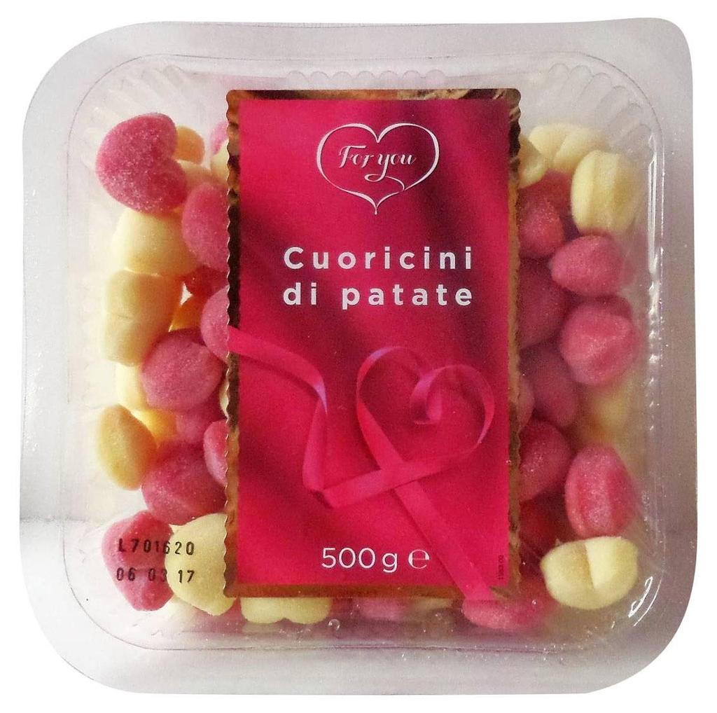 New Retail Products For You Cuoricini Di Patate: Heart Shaped Potato Gnocchi Country of Origin: Italy Release: