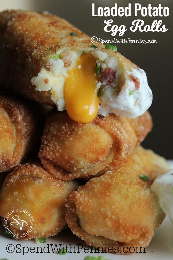 egg rolls or even as the primary filler. Examples: http://www.housewivesofriverton.