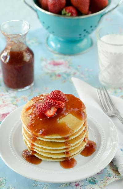Perfect Pancakes 1½ cups all-purpose flour 3½ teaspoons baking powder ½ teaspoon salt 1 tablespoon sugar 1¼ cups milk 1 egg 3 tablespoons butter, melted (optional) In a large bowl, sift together the
