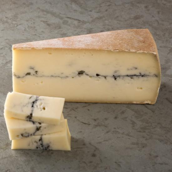 Cheese of the Month: French Morbier Pairs best with our Cabernet and Roux! A semi-soft cow's milk cheese named after the small village of the same name in Franche- Comté.