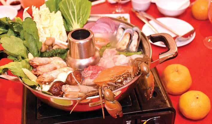 Chinese New Year Steamboat Buffet Dinner 27 to 31 January 2017 7:00 pm 10:30 pm RM108.00 nett (Adult) RM54.