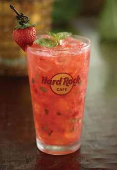 STRAWBERRY BASIL LEMONADE 1,320- WITH PINT GLASS Fresh strawberries and basil muddled together with made-from-scratch lemonade.