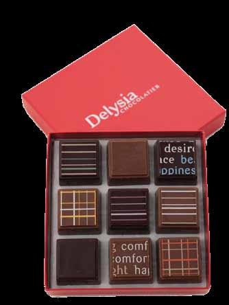 At Delysia Chocolatier, we see ourselves as more than just a chocolatier. Our tagline, For life s every occasion, is the essence of Delysia. We create experiences.