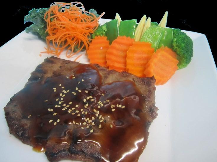 COMBINATION SPECIAL Served with miso soup or house salad, Sushi & sashimi are our chef's choices. There will be an EXTRA charge for all substitutions. COM1.