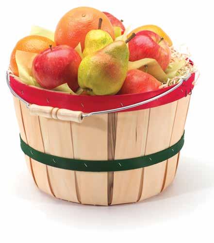 201 Gift Fruit Basket (15 pieces per basket minimum) A gift basket full