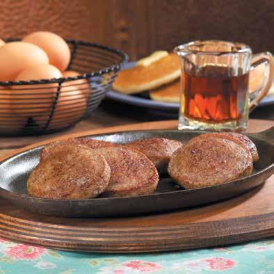 (12 individually wrapped) $ 108 Country Style Premium Pork Breakfast Sausage A medium spiced whole hog
