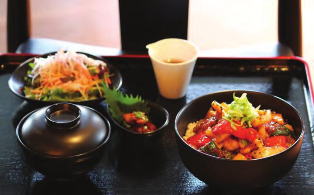 Kobachi, Crab Stick Salad and Dessert Sashimi Tempura Set Chef s