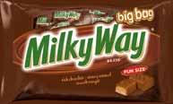 large bags SNICKERS Brand FUN SIZE Bars (): 194461 (): M2388 MILKY WAY Brand FUN SIZE Bars 22.55 Ounce 8 Ct.