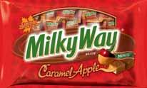 4"H 1 4 48819 1 MILKY WAY Brand Caramel Apple Harvest Minis