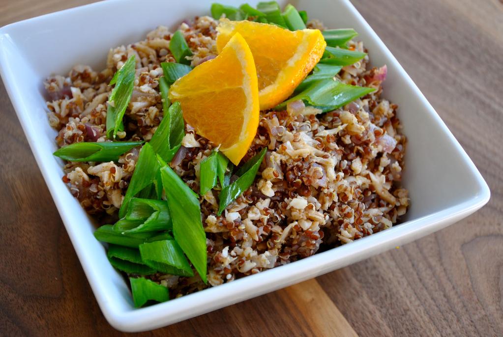 ORANGE SPICED RICE Here s the perfect rice to serve with your Chinese-inspired dishes, like orange cashew chicken.