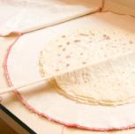 From there simply transfer your lefse to lefse cozies or towel (do not use towels laundered with scents).