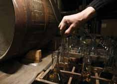 A genuine alchemic metamorphosis, this delicate operation is realised by a double passage through the copper stills (alembics) in order to enhance the flavour of the ripe fruits to just the right