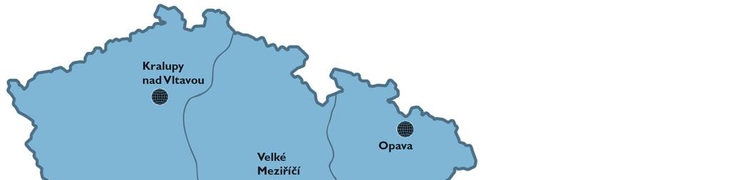 CZECH REPUBLIC 4 distribution depots