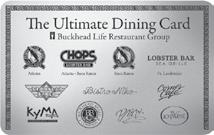 Only valid for private party rooms. Reward in the form of Ultimate Dining Card presented after event.