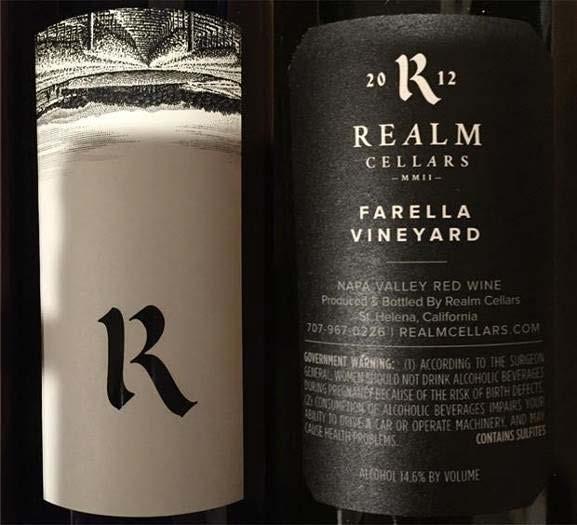 $1,920/Btl Farella 2012 Robert Parker 96+: The single-vineyard 2012 Cabernet Sauvignon Farella Vineyard comes from a hillside, cool-climate site in the Coombsville AVA in the eastern Vaca Mountains.