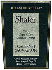 Shafer Hillside Select 1995 Robert Parker 98: Interestingly, the first thing that came to my mind in smelling the 1995 Shafer Cabernet Sauvignon Hillside Select was a relatively young vintage of