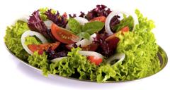 SALADS FRESH GREEN SALAD (Selected Seasonal Vegetables Freshly Cut & Served Live) (VARIETY OF INDIAN & CONTINENTAL SALAD) Chana Chat Salad Beans Sprouted Salad American Corn Salad Broccoli Corn Salad