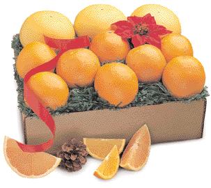 Available Mid-November through Mid-January. Gift #C5NR Navels & Grapefruit Approx. 8 lbs. $24.95 Gift #C5N Navel Oranges Approx. 8 lbs. $24.95 Gift #C5R Grapefruit Approx.