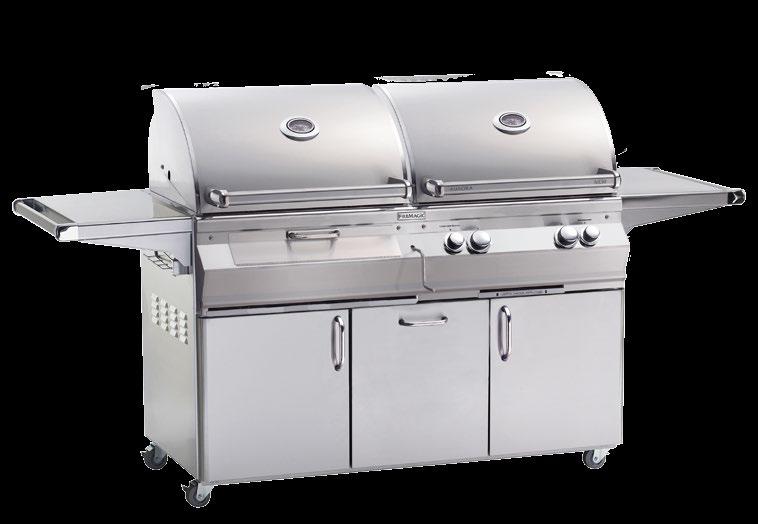 AURORA S E R I E S All Aurora grills now include interior halogen lights & hot surface ignition STAND ALONE GRILLS MODEL: