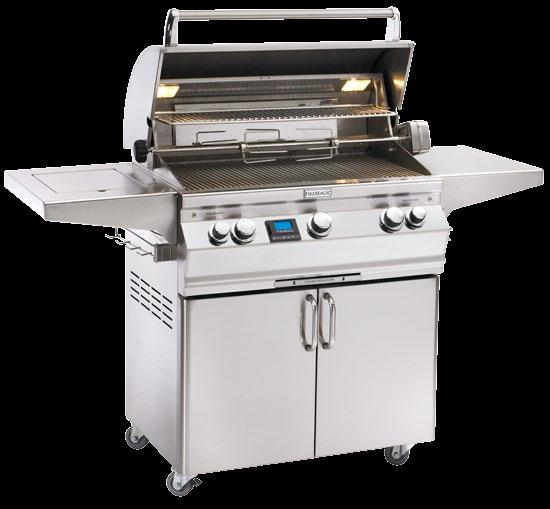 grill only MODEL: A660s-6E1N*-62 COOKING SURFACE: Primary: 660 sq. in.