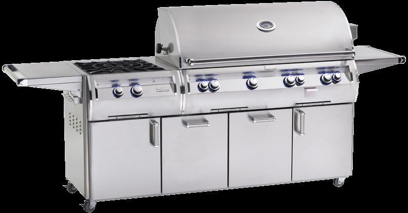 ECHELON diamond A series Stand-Alone Built-In Grills STAND ALONE GRILLS MODEL: E1060s-4EAN*-51 COOKING SURFACE: Primary: 1056 sq. in.