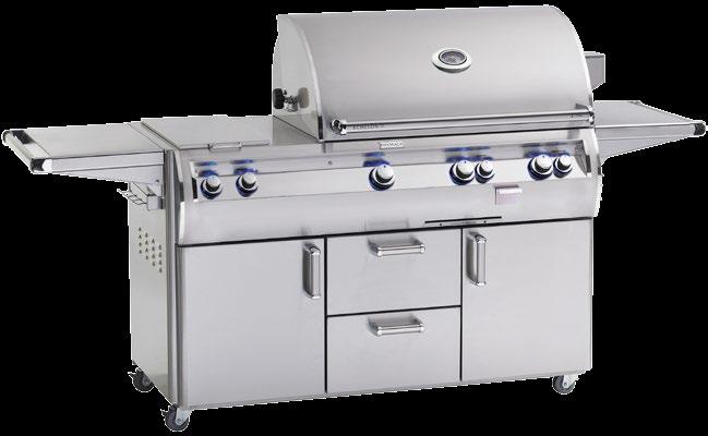 Also available with a Single Side Burner Option (-62). *All models available in natural gas or propane.
