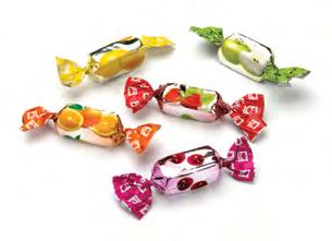 Chewy candy Delicious fruity chewy