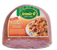 Turkey Ham, fully cooked, chilled or frozen 41 Unit, Portion: 5.6 Servings: 18.0 2 oz lean cooked meat 1 lb AP = 0.