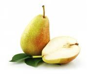 Pears, fresh 150 count Whole Unit, Portion: 4.10 Servings: 24.4 1 lb AP = 0.
