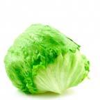 Lettuce, fresh Iceberg Head, Number of Untrimmed Unit, Portion: 11.1 Servings: 9.2 1 lb AP = 0.