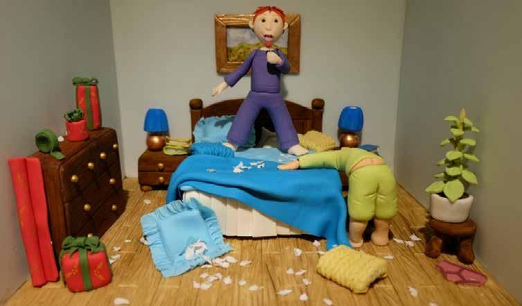 Market pillow fight: Kirsty Pickford, Cakes by