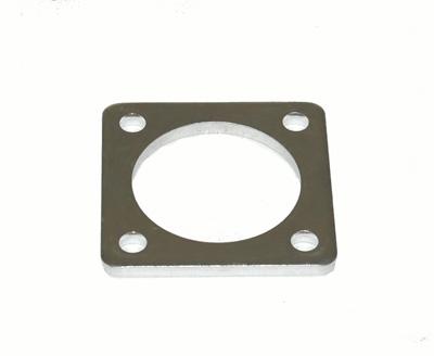 Square Flange DESCRIPTION, MATERIAL & WEIGHT DIMENTIONS Pipe Size Material Part Number Weight I.D. O.D. B.C. A No. of 3 Steel 20057A.6 3.5 4.81 3.5 3/16 4 3 Aluminum 20100C.4 3.5 4.81 3.5 3/8 4 1.