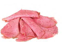 SLICED MEATS Pastrami Thin Sliced PRICE: 12.40 9.