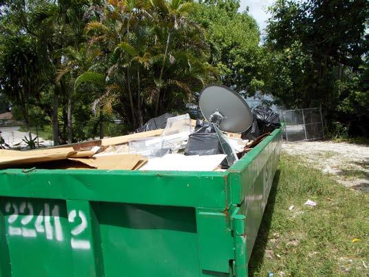 Dumpster Program Staff also recommends using a portion of the civil penalties awarded through litigation to provide temporary dumpsters to assist with a neighborhood clean-up program.