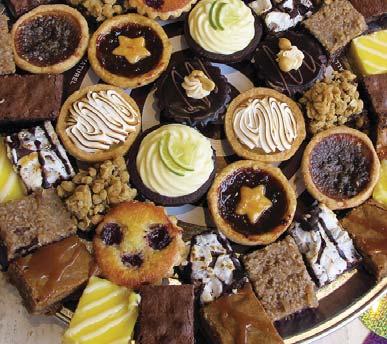 Party trays or custom selections of tarts, cookies or cupcakes are perfect for events large and small. Delivery is available Monday to Friday from 10am - 6pm. Pricing varies by location.