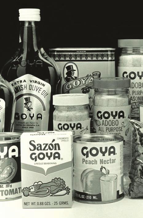 in the United States, Puerto Rico, the Dominican Republic and Spain. Goya s commitment continues to be realized through its online presence, www.goya.