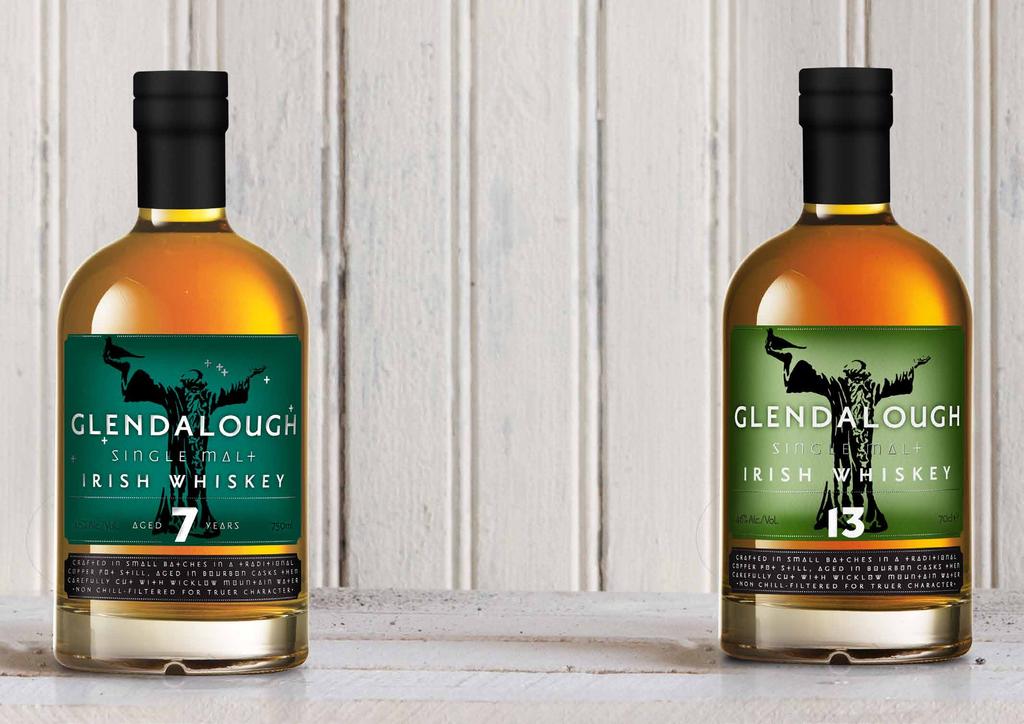 Both of these single malts were, of course, made from 100% malted Irish barley. They then spent their long years in first fill American Bourbon casks, mellowing and deepening flavor.