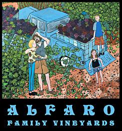 Alfaro Family Trout Gulch Pinot Noir Bin #432 Alfaro Family Vineyard Pinot Noir Santa Cruz Mountains, California $65 Ruby in color, with fruit-basket aromas and flavors of cherries,