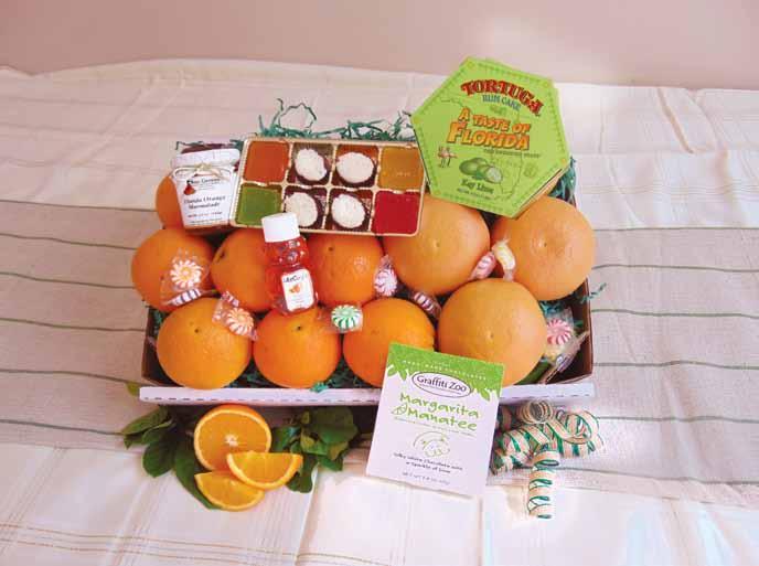 To put the grand in Grand Floridian, we include our popular sundrenched Navel Oranges, juicy-sweet