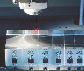 contour precision Hardening Short machining time for laser