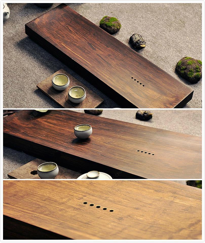 Chinese Gongfu Tea Set ---Weight Bamboo tea tray