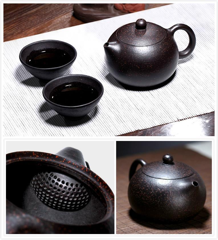 Chinese GongfuTeapot--- Yixing Purple Clay No:ZST1721 Price:125USD Name::Xi Shi Teapot