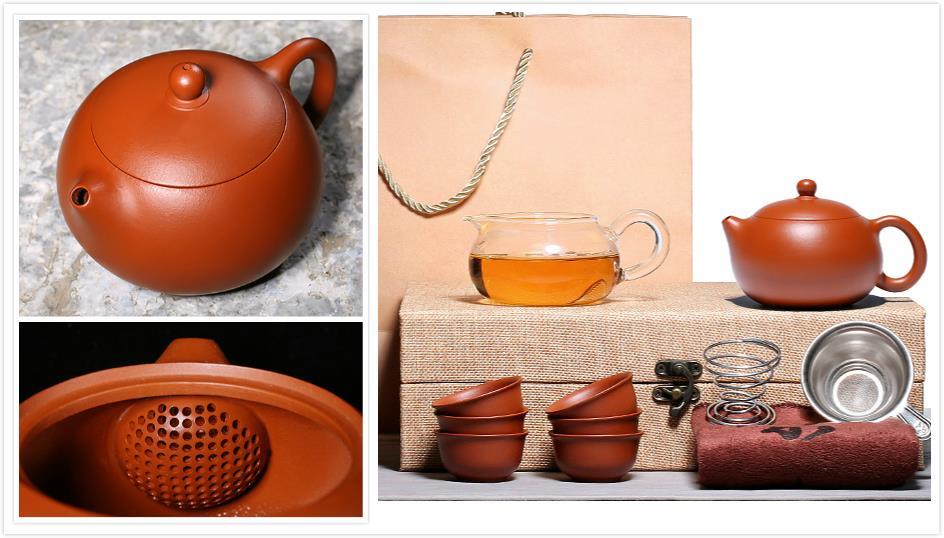 Chinese Gongfu Teapot---YiXing Purple Clay